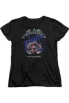 Gildan Dc Comics Flash Run The Lightning Short Sleeve Women´s Tee / T-shirt In Black