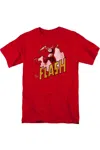 Gildan Dc Comics Flash The Flash Short Sleeve Adult Tee / T-shirt In Red