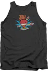 Gildan Dc Comics Flash Too Slow Adult Tank Top In Pink