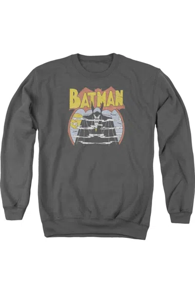 Gildan Dc Comics Foggy Adult Crewneck Sweatshirt In Pink