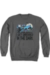 Gildan Dc Comics Get Dressed Adult Crewneck Sweatshirt In Pink