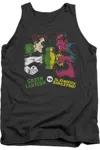 Gildan Dc Comics Gl Vs Sinestro Adult Tank Top In Pink