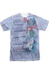 Gildan Dc Comics Good Guys Short Sleeve Adult 100% Poly Crew Tee / T-shirt In White
