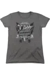 Gildan Dc Comics Greatest Heroes Short Sleeve Womens Tee / T-shirt In Pink