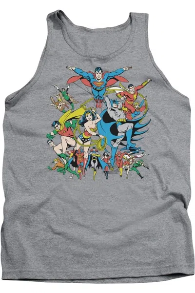 Gildan Dc Comics Green Arrow Green Arrow Adult Tank Top In Gray