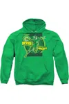 Gildan Dc Comics Green Lantern Adult Pull Over Hoodie / Hooded Sweatshirt In Green