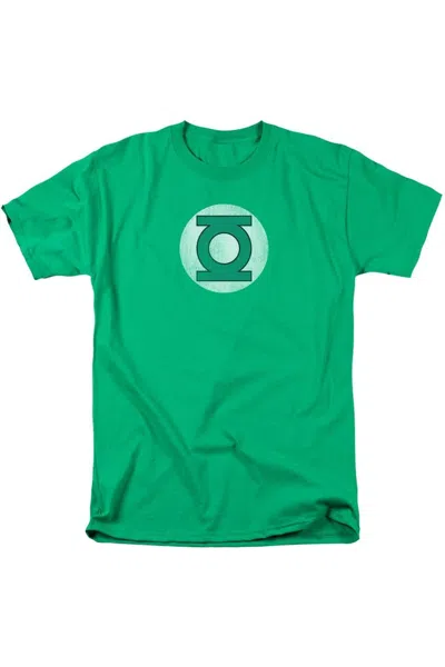 Gildan Dc Comics Green Lantern Green Lantern Logo Distressed Short Sleeve Adult Tee / T-shirt