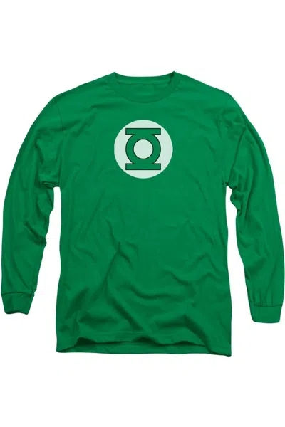 Gildan Dc Comics Green Lantern Logo Long Sleeve Adult Tee / T-shirt