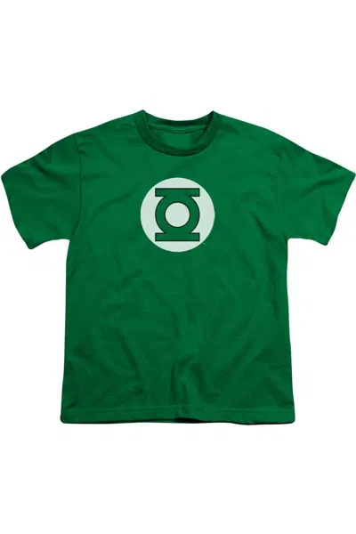 Gildan Kids' Dc Comics Green Lantern Logo Short Sleeve Youth Tee / T-shirt