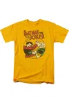 Gildan Dc Comics Grudge Match Short Sleeve Adult Tee / T-shirt In Gold