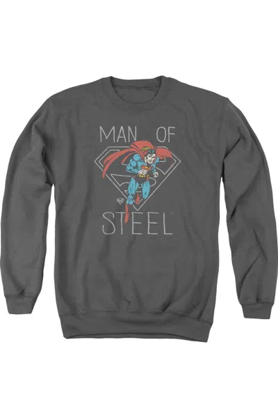 Gildan Dc Comics Hardened Heart Adult Crewneck Sweatshirt In Pink