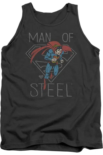 Gildan Dc Comics Hardened Heart Adult Tank Top In Black