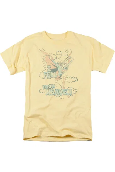Gildan Dc Comics Heaven Short Sleeve Adult Tee / T-shirt In Yellow