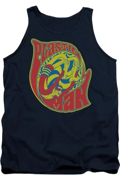 Gildan Dc Comics How I Roll Adult Tank Top In Blue