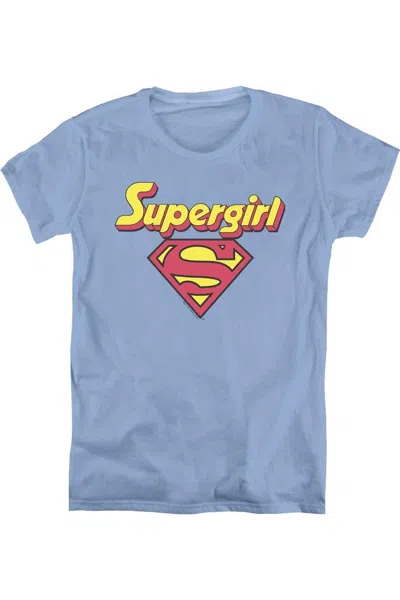 Gildan Dc Comics Im A Supergirl Short Sleeve Womens Tee / T-shirt In Multi