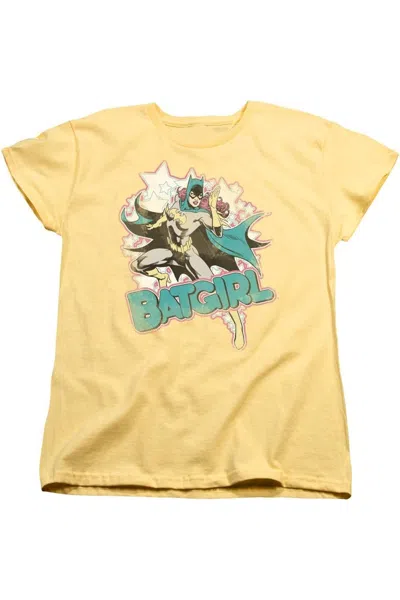 Gildan Dc Comics Im Batgirl Short Sleeve Womens Tee / T-shirt In Yellow