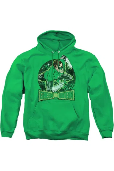 Gildan Dc Comics In The Spotlight Adult Pull Over Hoodie / Hooded Sweatshirt In Green