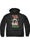 Gildan Dc Comics Jaws Adult Pull Over Hoodie / Hooded Sweatshirt In Black