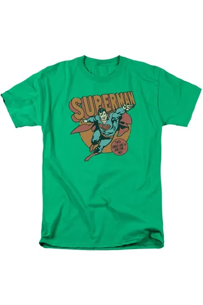 Gildan Dc Comics Job For Me Short Sleeve Adult Tee / T-shirt In Green