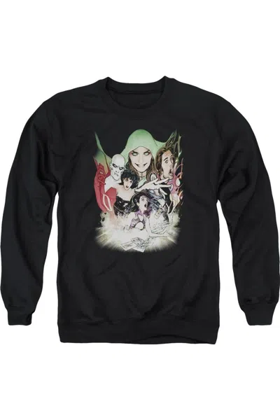 Gildan Dc Comics Justice League Dark Adult Crewneck Sweatshirt In Black