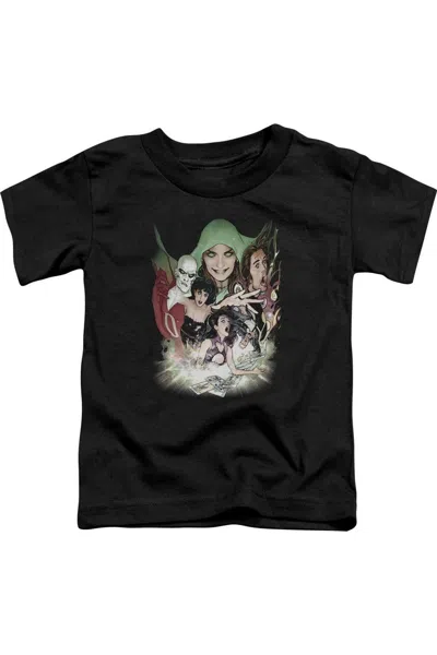 Gildan Kids' Dc Comics Justice League Dark Short Sleeve Toddler Tee / T-shirt In Black