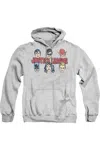 Gildan Dc Comics Justice Lineup Adult Pull Over Hoodie / Hooded Sweatshirt In Multi