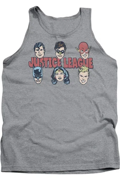 Gildan Dc Comics Justice Lineup Adult Tank Top In Multi