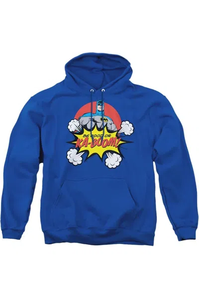 Gildan Dc Comics Kaboom Adult Pull Over Hoodie / Hooded Sweatshirt In Blue