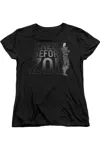 Gildan Dc Comics Kneel Zod Short Sleeve Womens Tee / T-shirt In Black