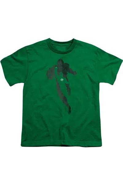 Gildan Kids' Dc Comics Lantern Knockout Short Sleeve Toddler Tee / T-shirt In Green
