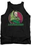 Gildan Dc Comics Lex Luthor Adult Tank Top In Black