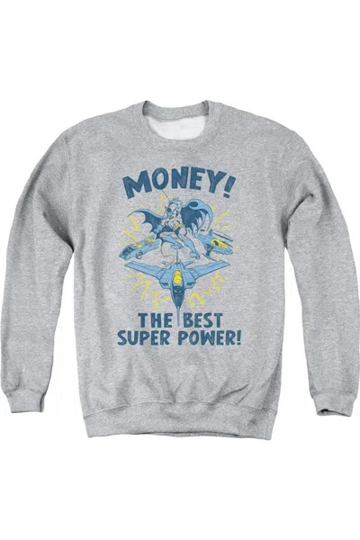 Gildan Dc Comics Money Adult Crewneck Sweatshirt In Multi