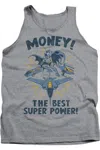 Gildan Dc Comics Money Adult Tank Top In Multi