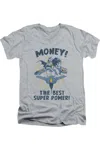 Gildan Dc Comics Money Short Sleeve Adult V Neck Tee / T-shirt In Multi