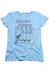 Gildan Dc Comics Multiple Wonder Woman Short Sleeve Womens Tee / T-shirt In Blue
