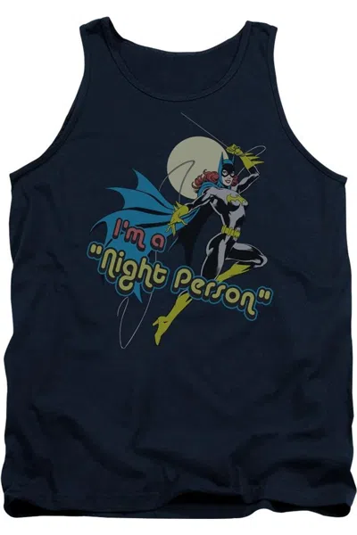 Gildan Dc Comics Night Person Adult Tank Top In Blue