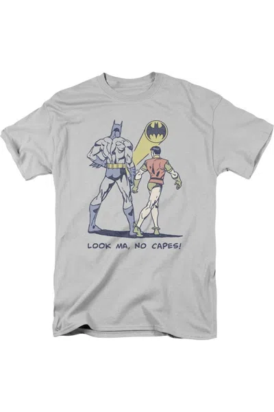 Gildan Dc Comics No Capes Short Sleeve Adult Tee / T-shirt In Silver
