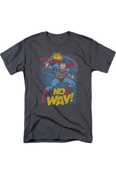 Gildan Dc Comics No Way Short Sleeve Adult Tee / T-shirt In Pink