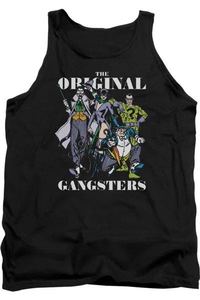 Gildan Dc Comics Original Gangsters Adult Tank Top In Black