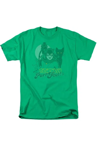 Gildan Dc Comics Perrfect! Short Sleeve Adult Tee / T-shirt In Green