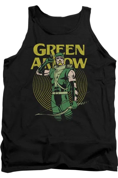Gildan Dc Comics Pull Adult Tank Top In Black