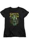 Gildan Dc Comics Pull Short Sleeve Womens Tee / T-shirt In Black