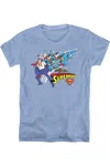 Gildan Dc Comics Quick Change Short Sleeve Womens Tee / T-shirt In Multi