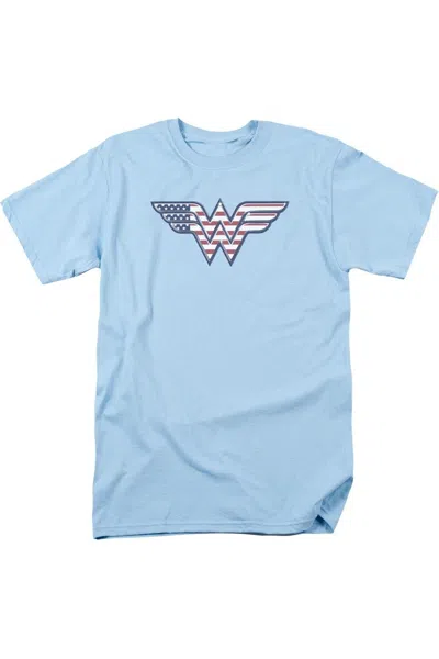 Gildan Dc Comics Red,white & Blue Short Sleeve Adult Tee / T-shirt