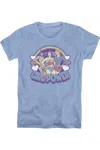 Gildan Dc Comics Retro Girl Power Short Sleeve Womens Tee / T-shirt In Multi