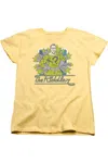 Gildan Dc Comics Riddler Stars Short Sleeve Womens Tee / T-shirt In Yellow