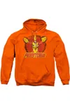 Gildan Dc Comics Ring Of Firestorm Adult Pull Over Hoodie / Hooded Sweatshirt In Orange
