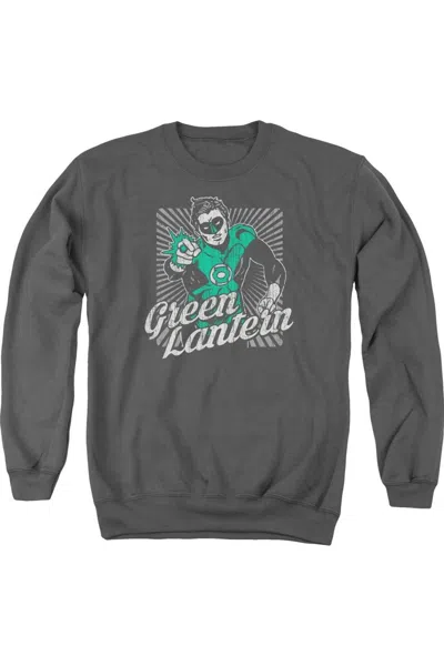 Gildan Dc Comics Ring Rays Adult Crewneck Sweatshirt In Pink