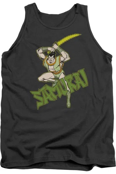Gildan Dc Comics Samurai Adult Tank Top In Pink