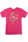 Gildan Dc Comics Save Me Short Sleeve Adult Tee / T-shirt In Pink